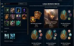 Conta LV 95, 44 Skins e 84 Campeões
