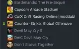 CONTA STEAM COM BASTANTE JOGOS R$ 900 gastos