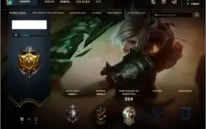Ferro 1 / 48 Skins / 81 Campeões / Espólios / ETC