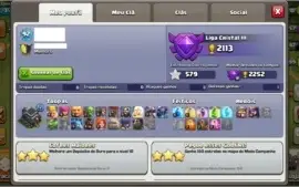 Conta Clash of Clans CV 9 Semi-Full