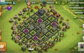 Conta Clash of Clans CV 9 Semi-Full