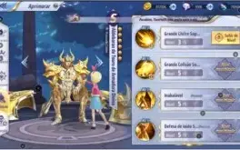 Conta Saint Seiya Aweking