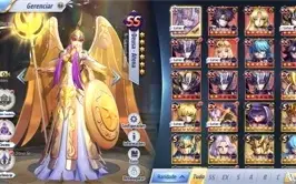 Conta Rank Lendário Saint Seiya Servidor A6 Aries