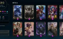 Conta [Monochampion] Mono Aatrox+Croma Elite Drx+ Skins 382-