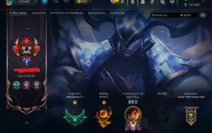 Conta [Monochampion] Mono Aatrox+Croma Elite Drx+ Skins 382-