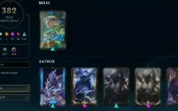 Conta [Monochampion] Mono Aatrox+Croma Elite Drx+ Skins 382-