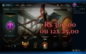 Conta League of Legends 119 Champions 24 Skins Gold lV