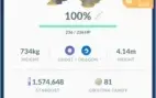 Conta Pokémon go Level 43