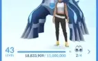 Conta Pokémon go Level 43