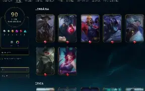 Conta Unraked (Mmr Platina E Diamante)!! Mono Vayne E Draven