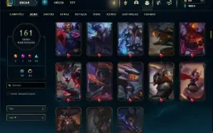 Prata 2 com 130 Champs e 161 Skins ( JG / MID / TOP )