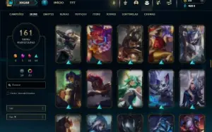Prata 2 com 130 Champs e 161 Skins ( JG / MID / TOP )