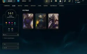 Prata 2 com 130 Champs e 161 Skins ( JG / MID / TOP )
