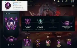 Conta MESTRE com 50 Champs e 32 skins (1 Prestigio)