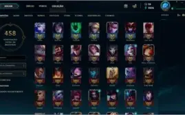 Conta League of Legends Platina 160 skins tds personagens