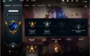 Contas lol com Elos Aleatórios - troca email