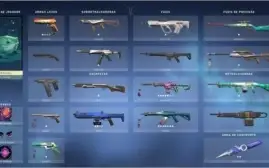 CONTA VALORANT DIAMANTE + ALGUMAS SKINS + 2K DE VP