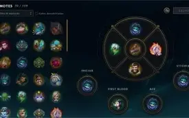 CONTA LOL D4 FLEX + 40 SKINS LV 168