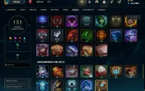 Conta com rammus rei, kayle juiza + elise vitoriosas e outro