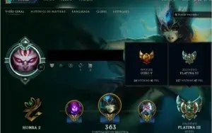 Conta Platina 3, All Champs. 153 Skins