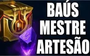 1x BAÚ DO MESTRE-ARTESÃO + CHAVE!