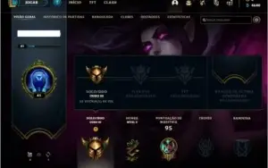 Conta Ouro 3 COM MUITO ESPOLIO DE SKINS