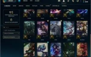 Conta Ouro 3 COM MUITO ESPOLIO DE SKINS