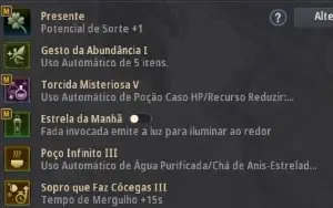 Conta Bdo, Barraca P2W, Deus Morto II, Fada t5