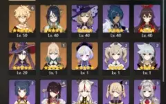 GENSHIN IMPACT - AR55, 12T5⭐Hutao C1 + Bis, Neuvillette +Bis