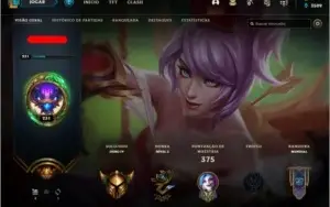 Conta LoL - Ouro 4 - LVL 231 - 54 skins e 114 campeões