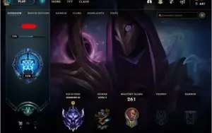 Conta lol d3 rammus king
