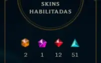 🔥 CONTA LOL - A MELHOR DO SITE - 5 SKINS VITORIOSAS E +🔥