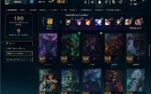 Esmeralda 4 com 55 Champs e 26 Skins + 3 Vitoriosas