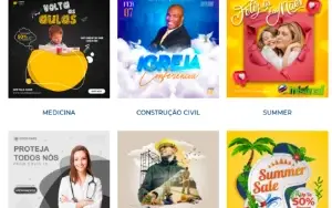 Mais de 1000 Imagens Editáveis Pelo canva
