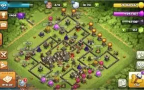 Clash Of Clans,CV9 quase full,promoção.
