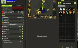 Conta Servidor BRUTAS (touch) Feca / ENU lvl 200