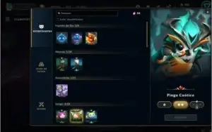 CONTA DO LOL PLATINA 1 TODAS AS SKINS ULTIMATE