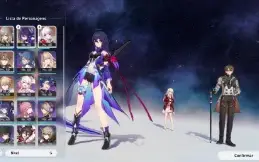 Conta INSANA de Honkai Star Rail Seele+Clara+Welt+Gepard