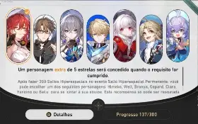 Conta INSANA de Honkai Star Rail Seele+Clara+Welt+Gepard