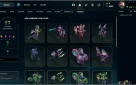 Conta League Of Legends lvl 306 871 skins!