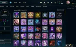 Conta League Of Legends lvl 306 871 skins!