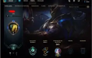 Conta lol platina 2