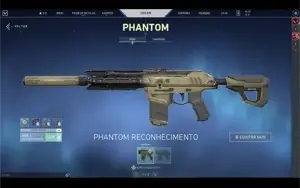 Conta com Vandal Saqueadora e Phantom reconhecimento em PROM