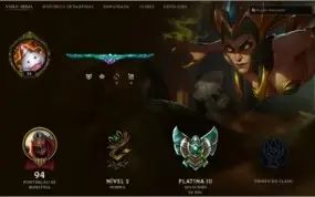 CONTA PLATINA 3 POUCAS PARTIDAS RANKED!
