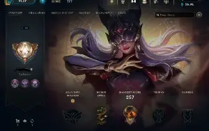 Conta Lol Full Acesso - 356 Skins - Todos Campeões - Chromas