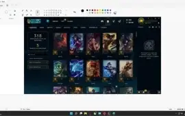 Conta League of Legends criada em 2013 112 skins-150 ícones