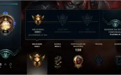 Conta lvl 55 para smurf, gold1  ex plat3