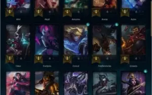 Conta lvl 55 para smurf, gold1  ex plat3