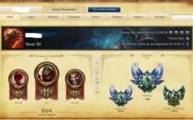 League Of Legends Prata 2 ( Skins Ultimate) SEASON 6