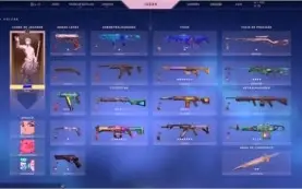 CONTA GOLD COM MUITAS SKINS+ VP'S